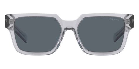 prada pr 03zs u430a9 54|Prada PR 03ZS U430A9 Sunglasses Transparent Grey.